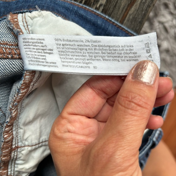 Eileen Fisher straight leg jeans size 8 - Picture 3 of 10